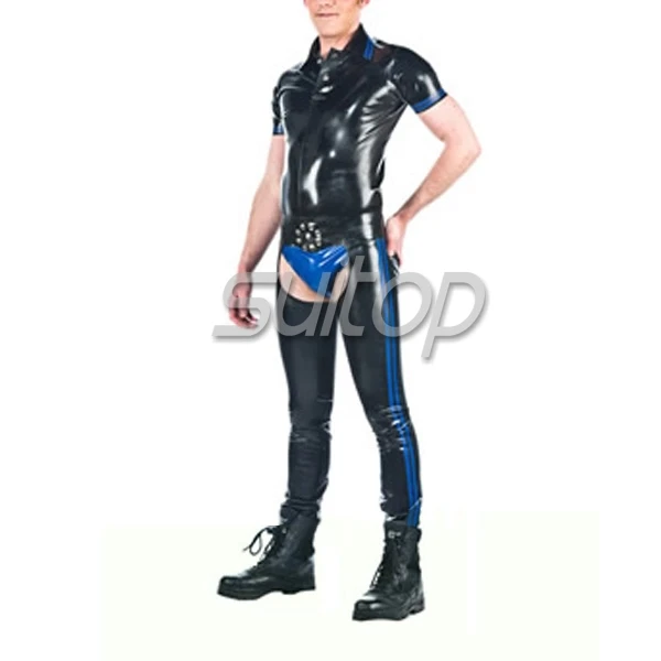 Suitop latex chaps leggings