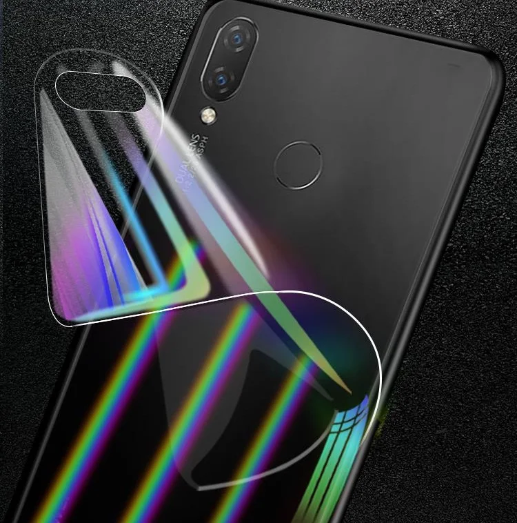 Мягкая цветная Гидрогелевая пленка на заднюю панель для nova2s 3i P20 lite pro Защита
