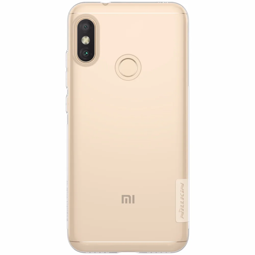 Case For xiaomi redmi 6 pro / Mi A2 Lite NILLKIN Nature TPU Transparent Soft Back Cover MiA2 Silicon case | Мобильные телефоны и