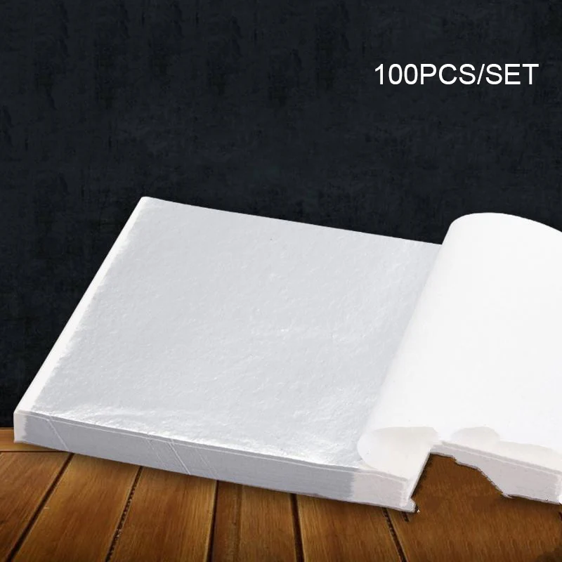 100 шт. золотых листков фольги бумаги для искусства слизи DIY позолота ногтей