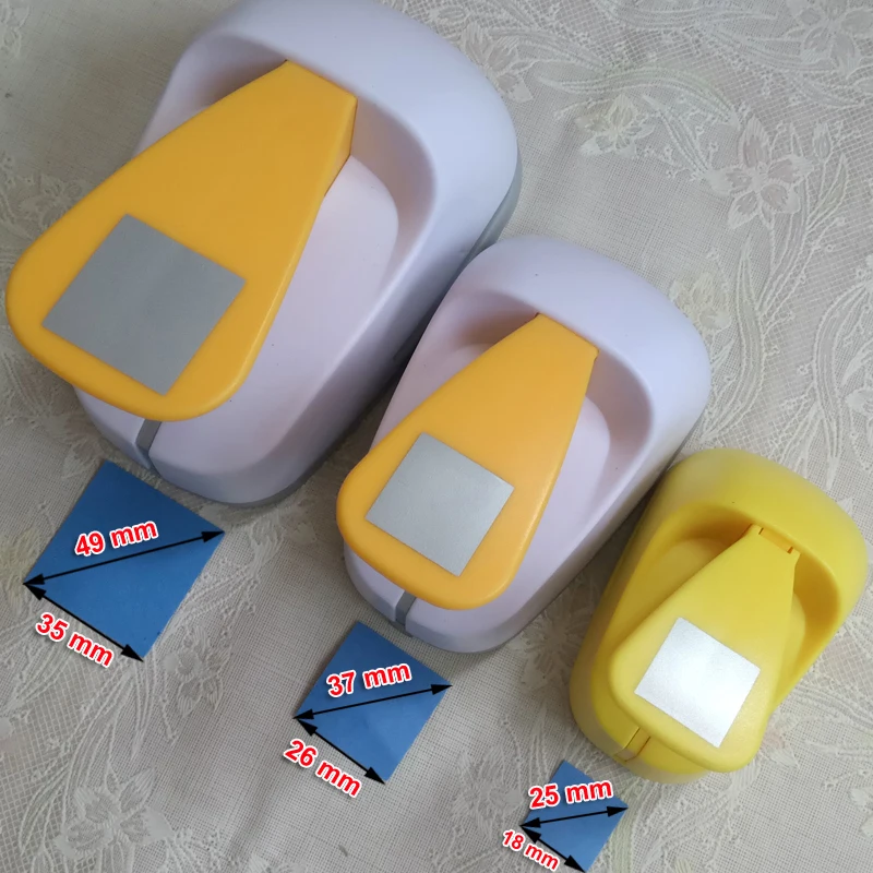 18 мм-53 мм квадратный в виде корабля дырокол для скрапбукинга школы DIY резак для бумаги EVA пены геометрические дыроколы