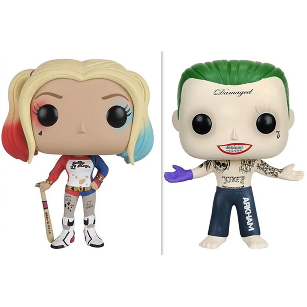 Отряд Самоубийц Funkos Pops фигурка 96 97 Джокер хэрли Квинн дедшот игрушки подарки для