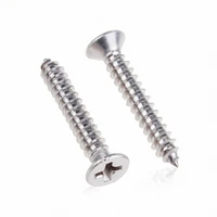 1020pcs m4 2 gb846 phillips cross countersunk flat head self tapping screws a2 304 stainless steel length 10 60mm