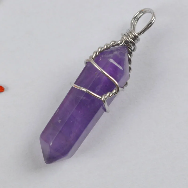 Фиолетовый кристалл искусственная проволока обмотка ювелирных изделий для