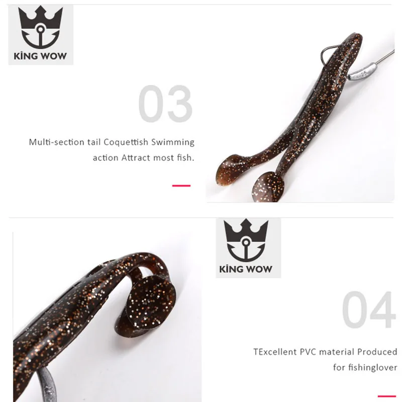 Рыболовная Lures10.5cm/15 г рыболовная Мягкая приманка лягушка Т хвост Swimbait
