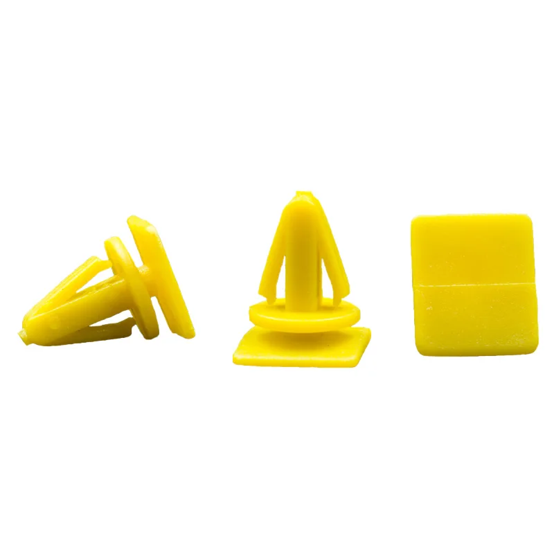 100 Pieces Yellow Car Interior Door Card Trim Panel Plastic Moulding Retaining Clips Snaps Fasteners For Hyundai | Автомобили и