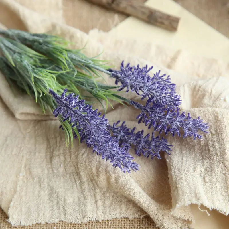 YO CHO искусственные цветы лаванды букет искусственные цветы высокого качества реалистичные свадебные домашние настольные DIY Декор 3 шт./лот