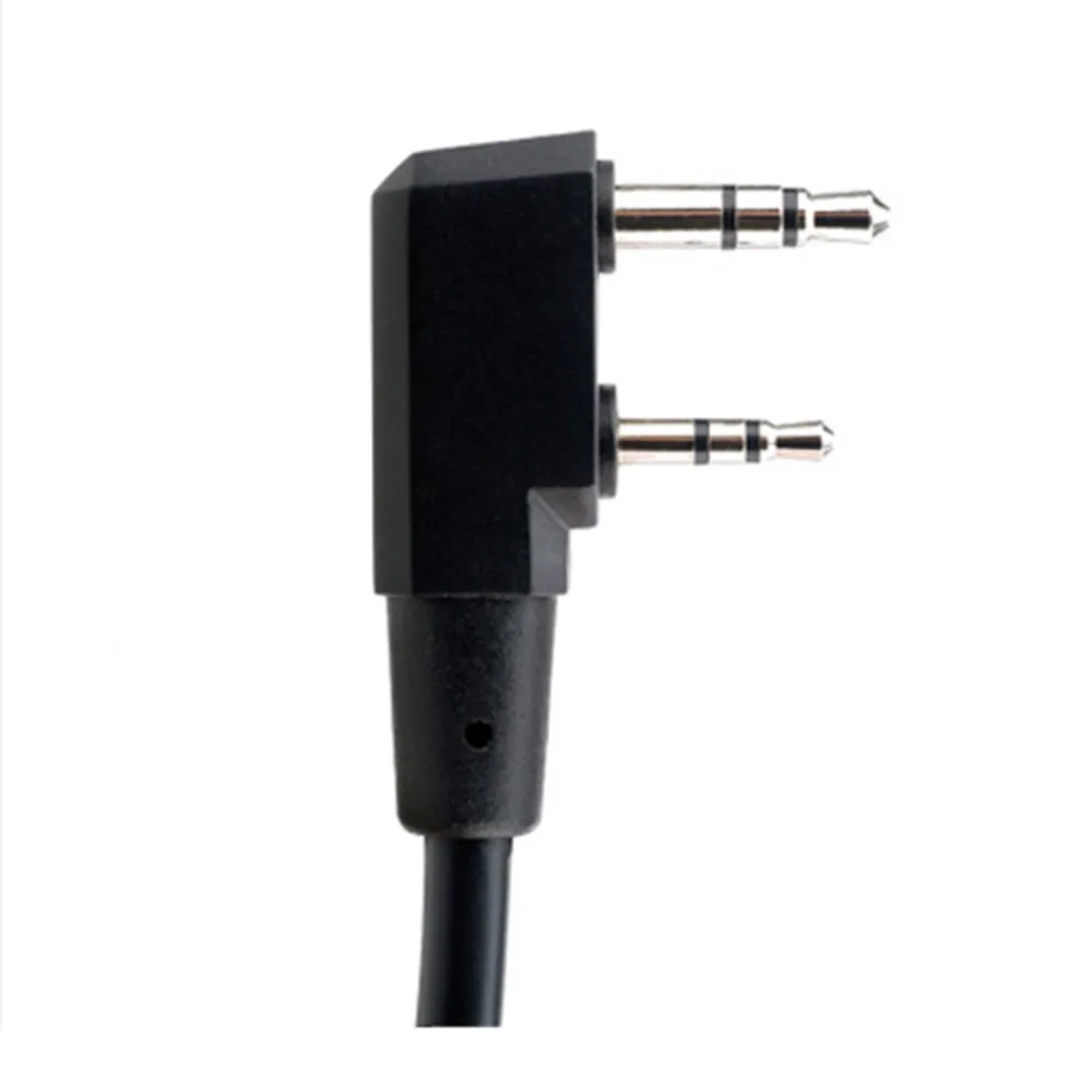 Скрытая Акустическая трубка NATO Plug гарнитура U94 PTT Mic для Kenwoode Baofeng UV5R TYT MD380 радио |