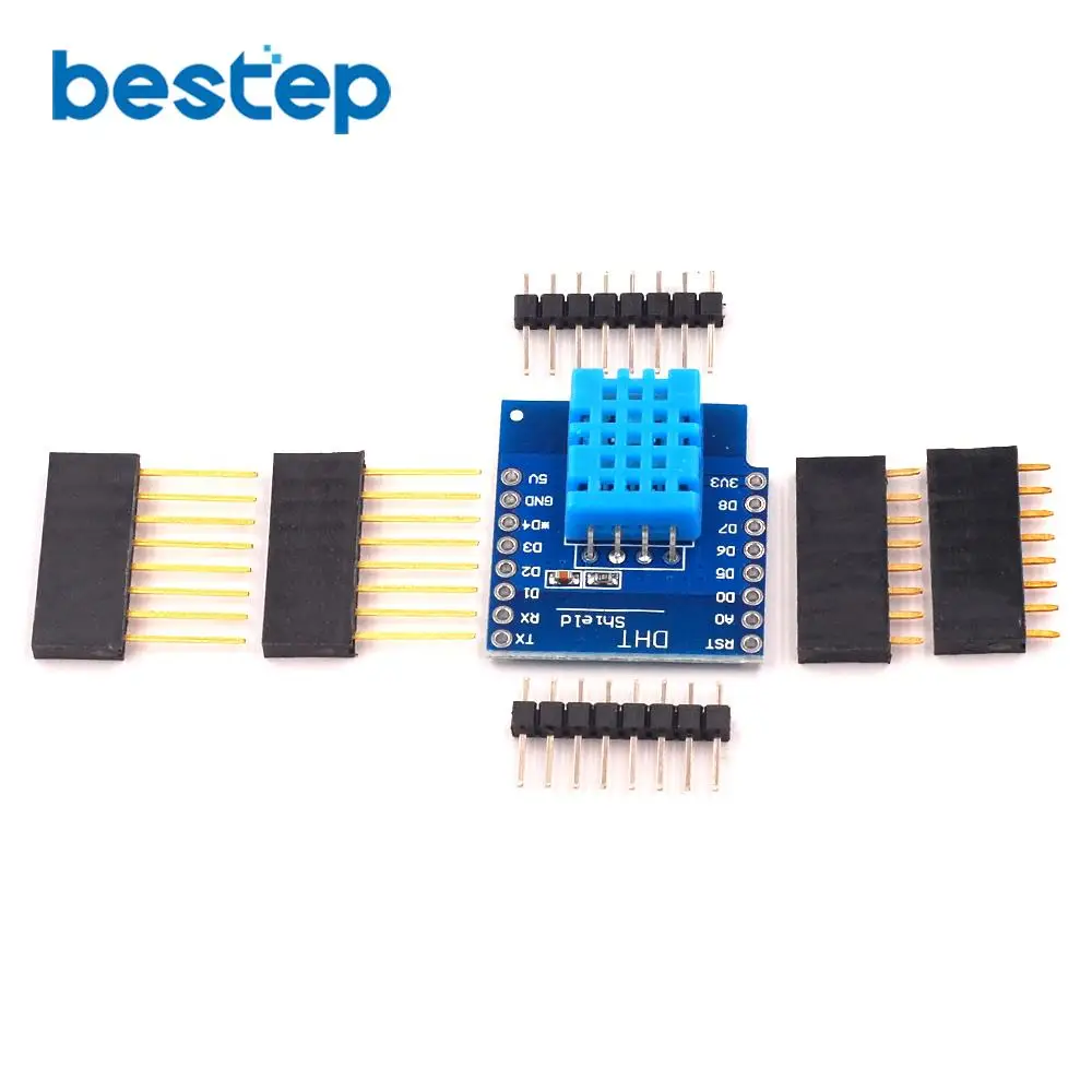 DHT Pro Shield for D1 mini DHT11 Singlebus Digital Temperature Humidity Sensor Module | Электронные компоненты и