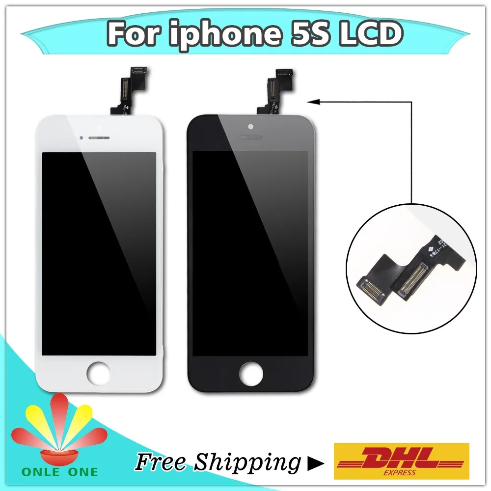 Лучшее качество дигитайзер сенсорный экран и ЖК-дисплей для IPhone 5 5G 5C 5S 6 6s 7 8 se