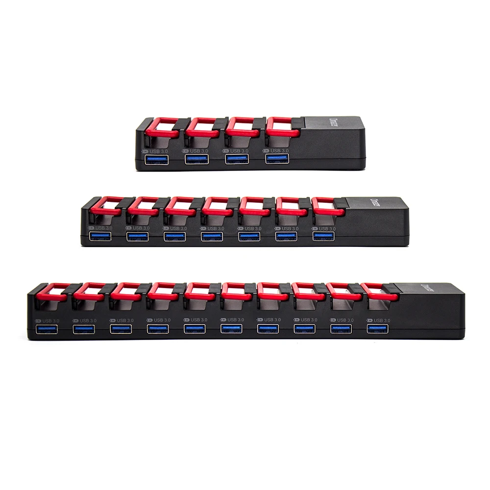 OImaster USB3.0 концентратор адаптер 10 портов зарядная станция высокоскоростное