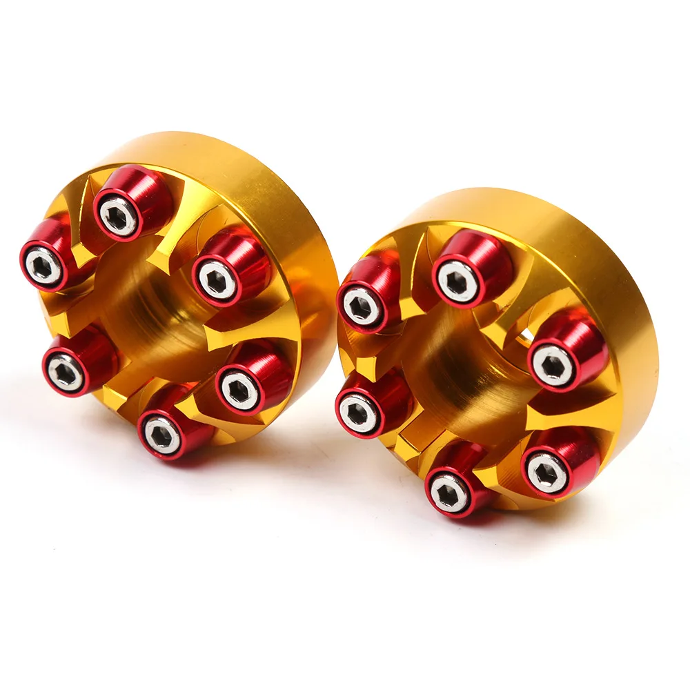 Золотой Для Yamaha BWS R 125 RC150 LC150 RC135 LC135 NMax 155 125 SMAX155 YW125 ЗУМА 125 передняя вилка колеса крушение слайдер защита от падения - Цвет: Золотой