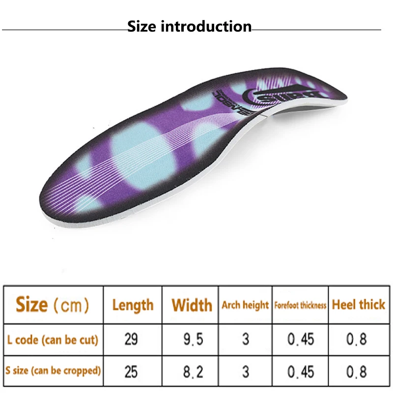 Orthotic Insole EVA Flatfoot Arch Support Orthopedic Insoles To Ease The Pressure Of Air Movement Damping Cushion Padding | Обувь
