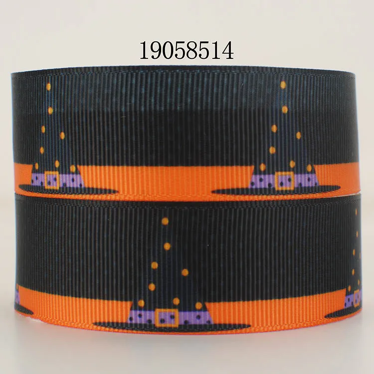 New 50 yards Halloween bat pattern ribbon printed grosgrain 19058511 | Дом и сад