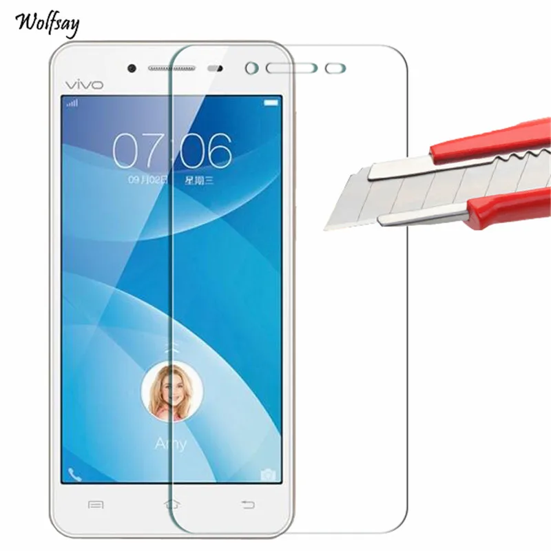 2 шт Защитная пленка для стекла BBK Vivo Y53 закаленное стекло для Vivo Y53 стекло для Vivo Y53 Y 53 защитная пленка Wolfsay