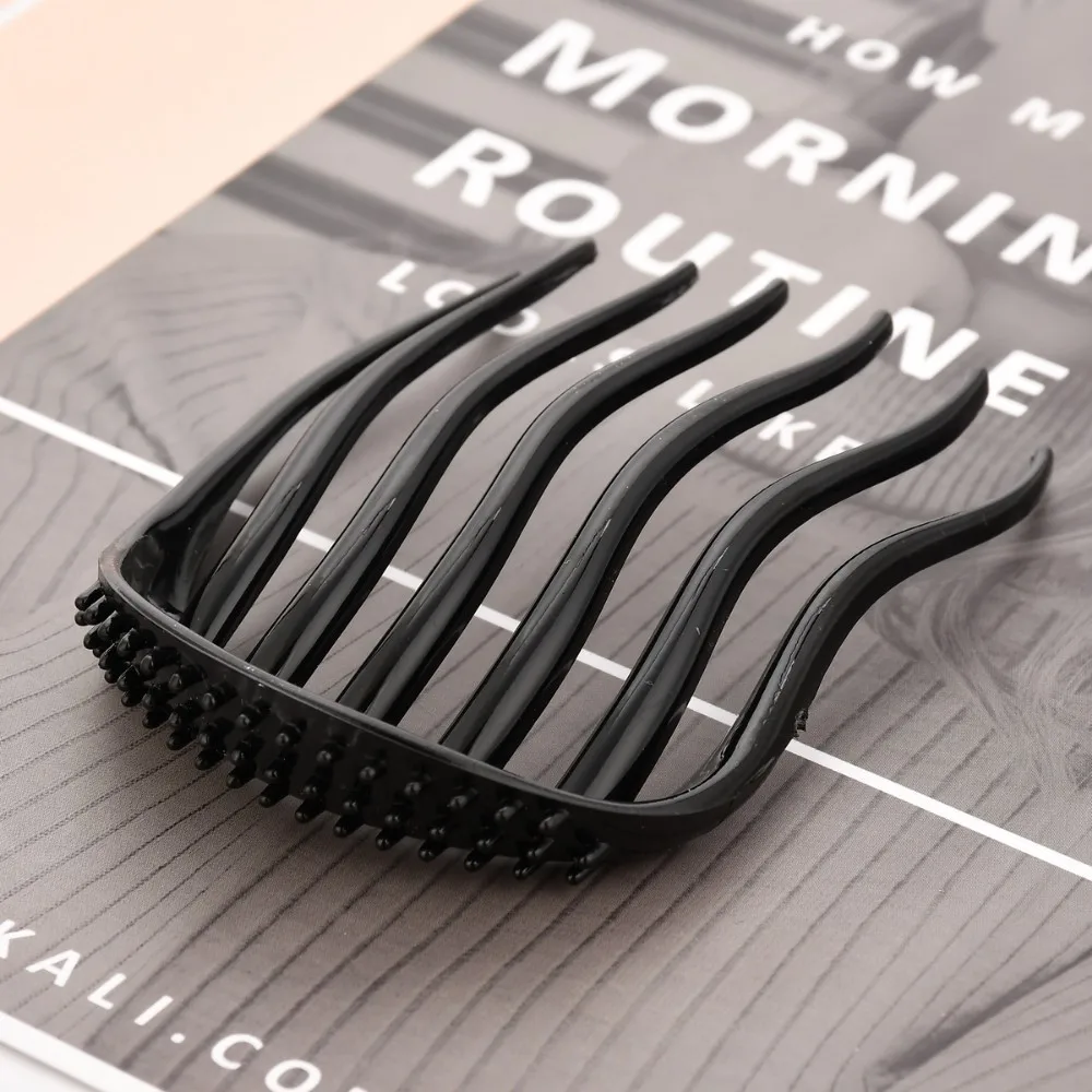 1 шт. накладки для конского хвоста заколки волос объемная Свадебная расческа