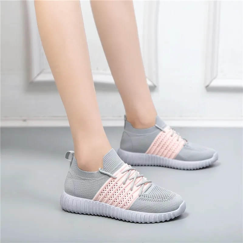 Горячая Распродажа tenis feminino брендовая легкая мягкая спортивная обувь Женская теннисная обувь женские устойчивые Прогулочные кроссовки дешевые