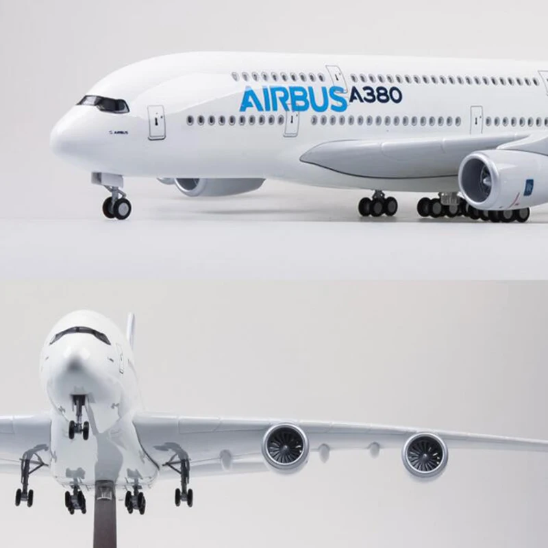 Около 43 см Boeing787 Airbus A380 самолет пластиковый Allory модель самолета EMIRATES ETIHAD QANTAS airфранция LUFTHANSA ANA AIRLINES
