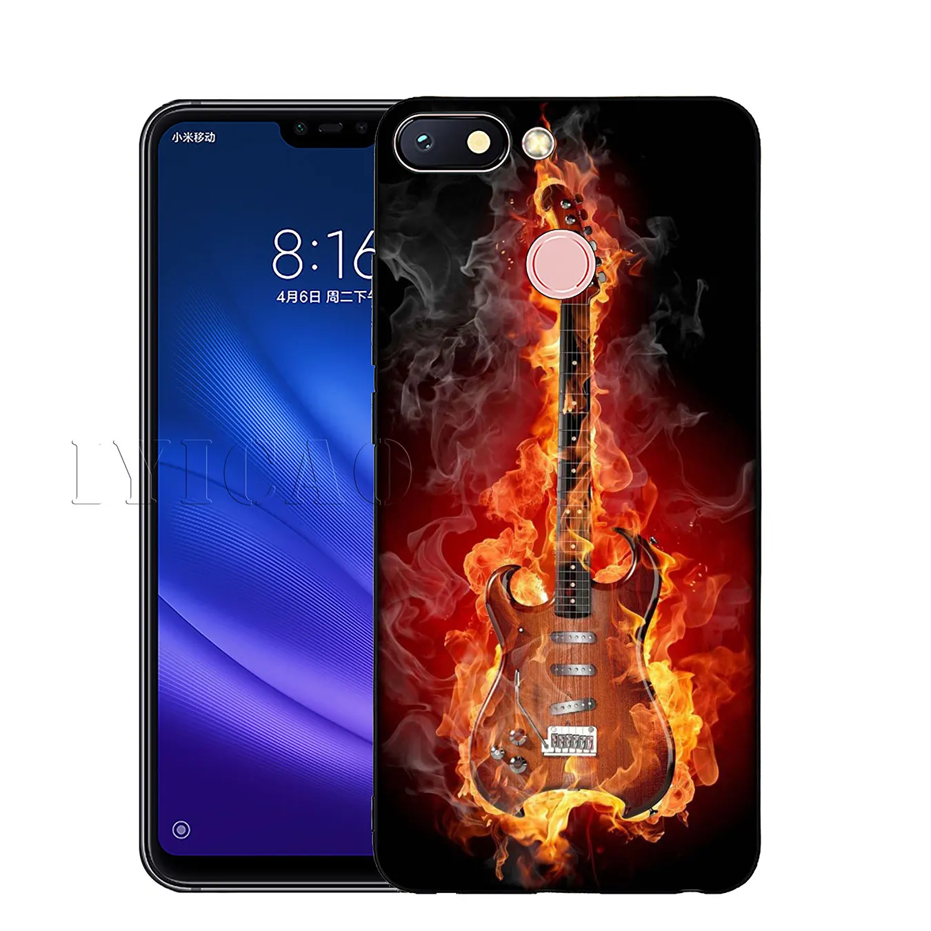 IYICAO Music guitar DJ luxury Soft Silicone Phone Case for Xiaomi Mi 10 9 9T CC9 CC9E 8 SE A3 Pro A1 A2 Lite 6 pocophone f1 |
