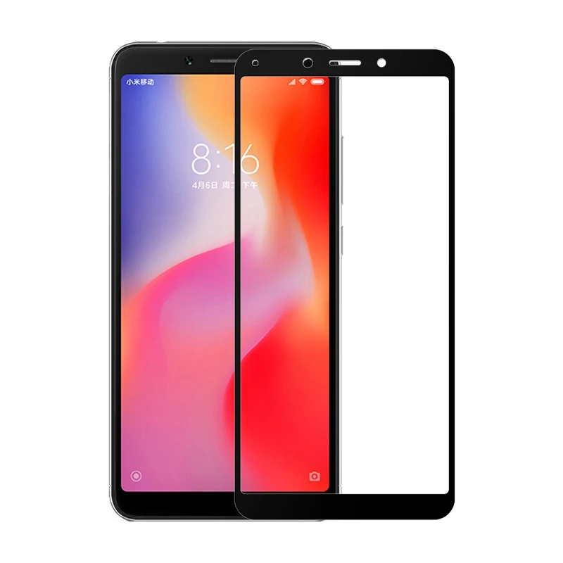 защитная пленка с полным покрытием стекло защита экрана на xiomi xiaomi redmi 6 целый п