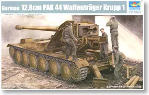 Модель немецкого танка Trumpeter масштаб 1/35 модель 05523 cm PAK 44 ваффентрагер Krupp 1|trumpeter