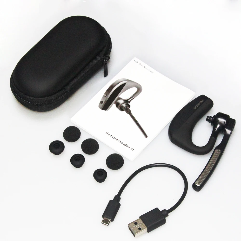 K10 Bluetooth гарнитура Handsfree Беспроводные наушники со стереонаушниками шумоподавление Bluetooth Наушник