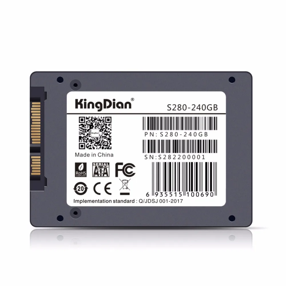 SSD KingDian S280 240GB sata3 256GB Внутренний твердотельный жесткий диск TLC SATAIII 2,5 ''для ПК ноутбука гарантия качества