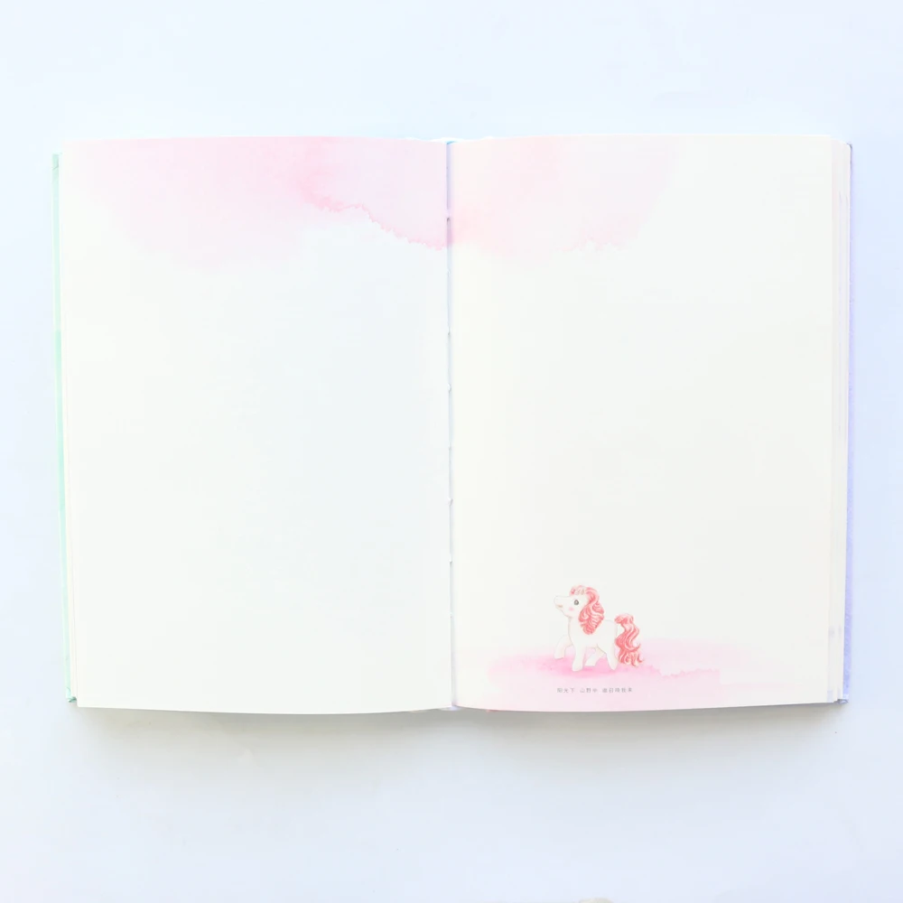 Domikee мультяшный цветной Единорог тематический школьный студенческий блокноты