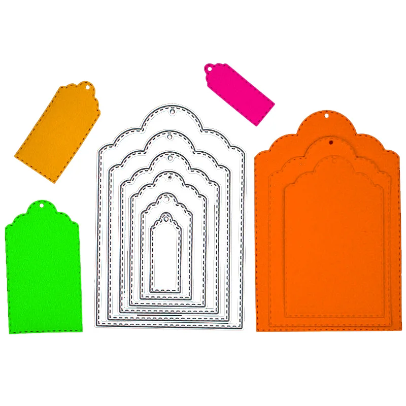 Многослойность умирает этикетка металлический Трафаретный вырубной штамп тег