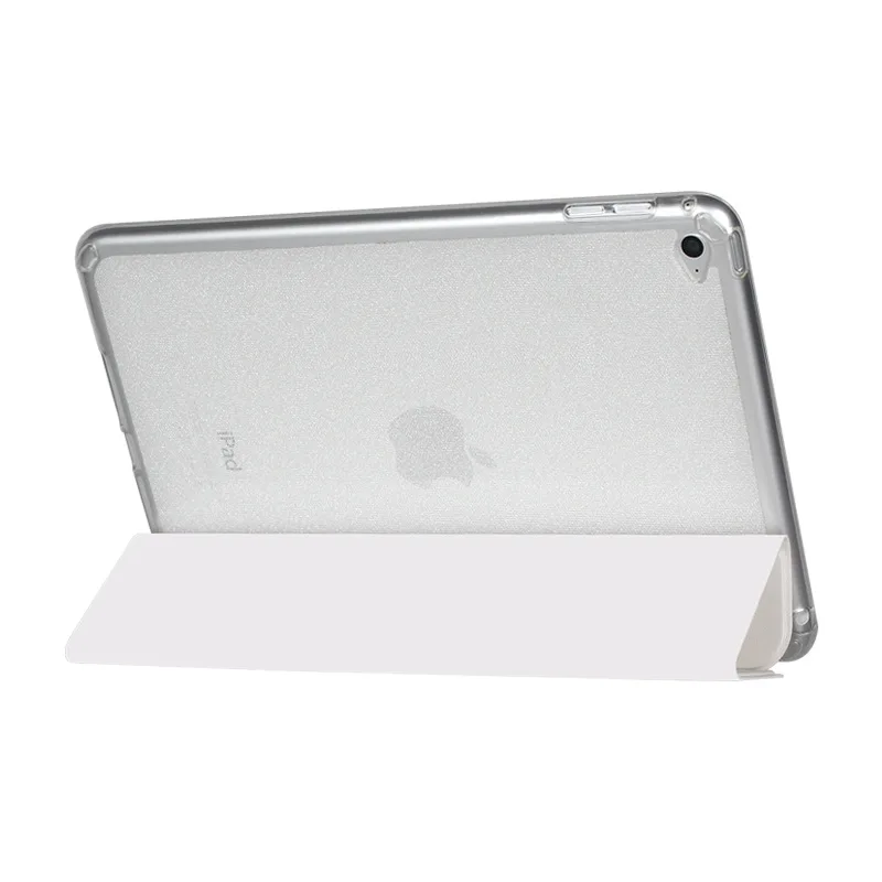 Блестящий силиконовый мягкий чехол с тремя сложениями для ipad pro 9 7 ультратонкий