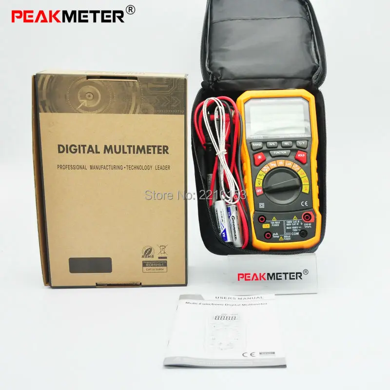 Многофункциональный цифровой мультиметр PM8229 измеритель уровня звука