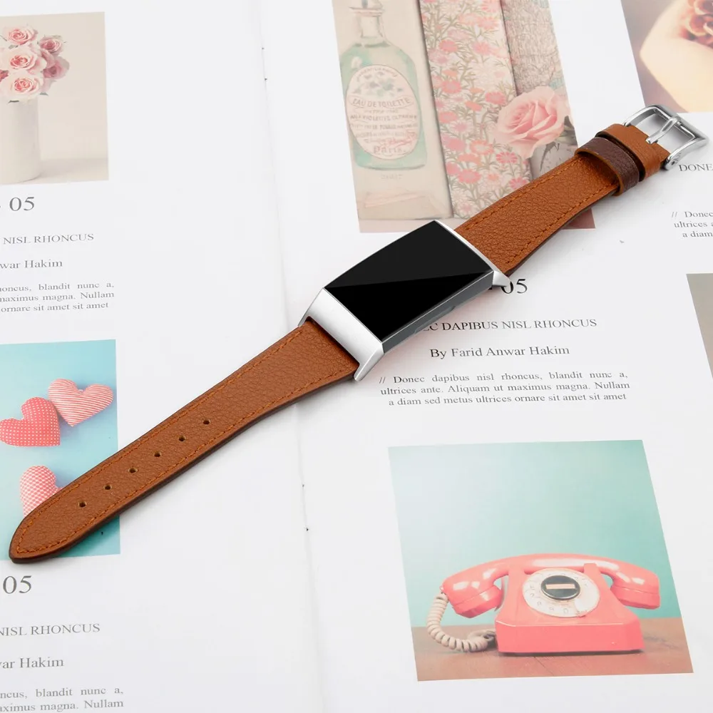 COMLYO, кожаный ремешок для наручных часов, ремешок для Fitbit Charge 3, сменный Браслет, Смарт-часы, ремешок для Fitbit Charge3, браслет