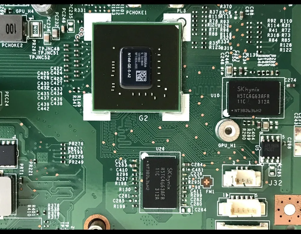 Высококачественная материнская плата для ноутбука MSI GP70 MS-17581 VER1.0 SR17E HM86 PGA947