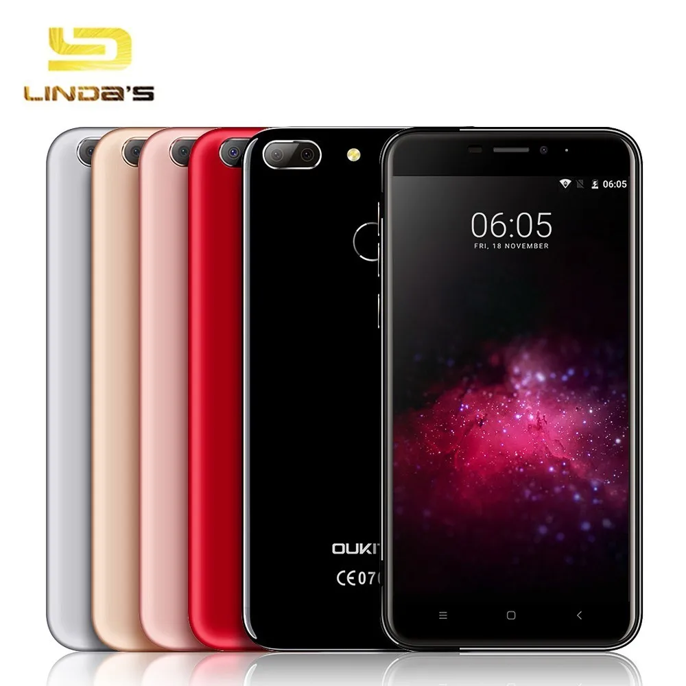 Оригинальный Oukitel U20 плюс двойной Камера смартфон 5.5 &quotIPS FHD MTK6737T 4 ядра отпечатков