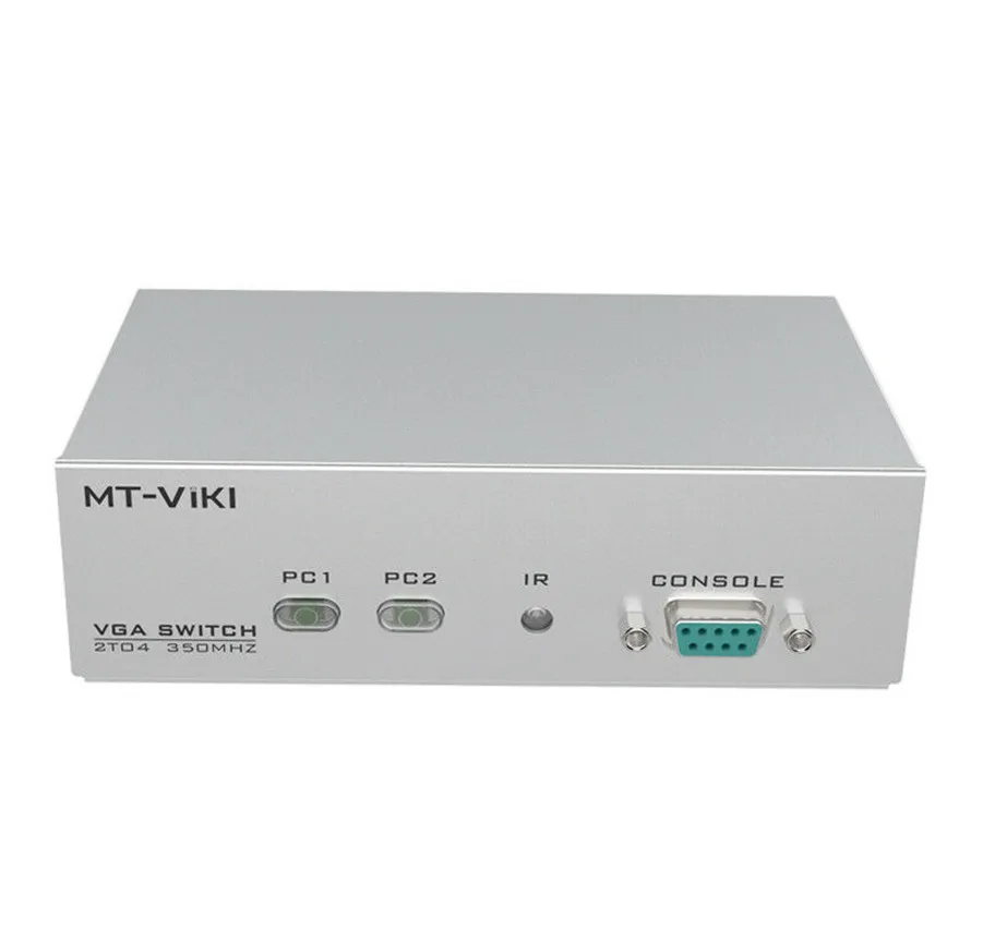 Горячая MT VIKI 204CB 2 в 4 Выход VGA видео переключатель сплиттер PC селектор