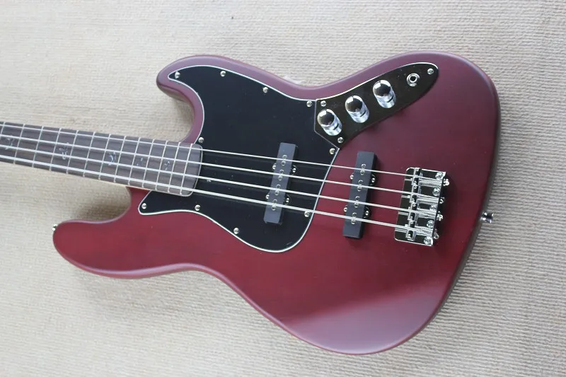 Заводская Custom Shop новое поступление F 4 струны бас-гитара красный Джаз гитара электрическая бас-гитара