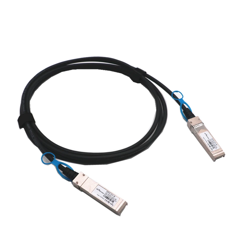 SFP28 Пассивный кабель DAC 25 ГБ/сек. прямой медный Twinax 2 м 30AWG для Ubiquiti Mikrotik Zyxel Arista |