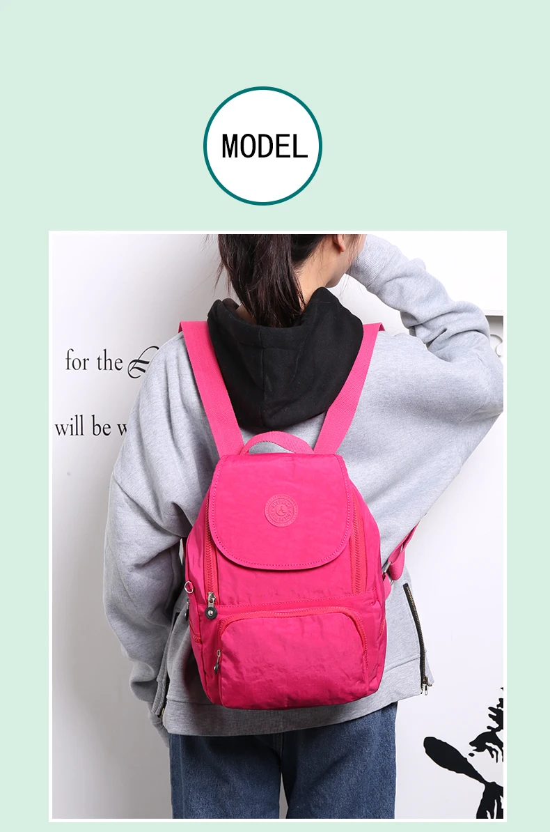 ACEPERCH Повседневный школьный рюкзак для девочек-подростков Mochila Feminina женский нейлоновый рюкзак для ноутбука