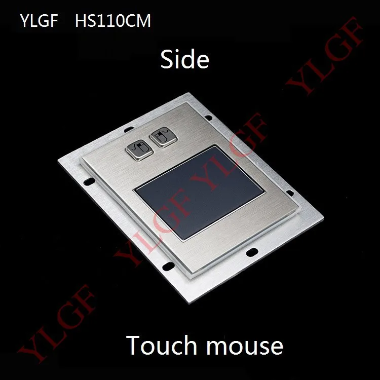 Touch Mouse Ylgf Usb Interface Embedded Industrial Mouse Waterproof Dust Anti Violence Stainless Steel Ring Stainless Steel
