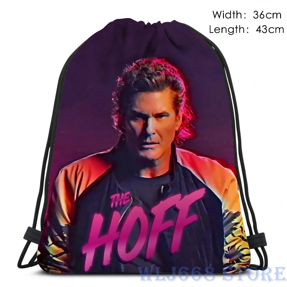 Забавные сумки через плечо с графическим принтом женский рюкзак Hoff - David Hasselhoff в