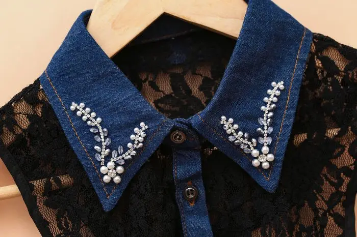 Женское винтажное ожерелье с искусственным жемчугом и вышивкой|apparel accessories|cowboy