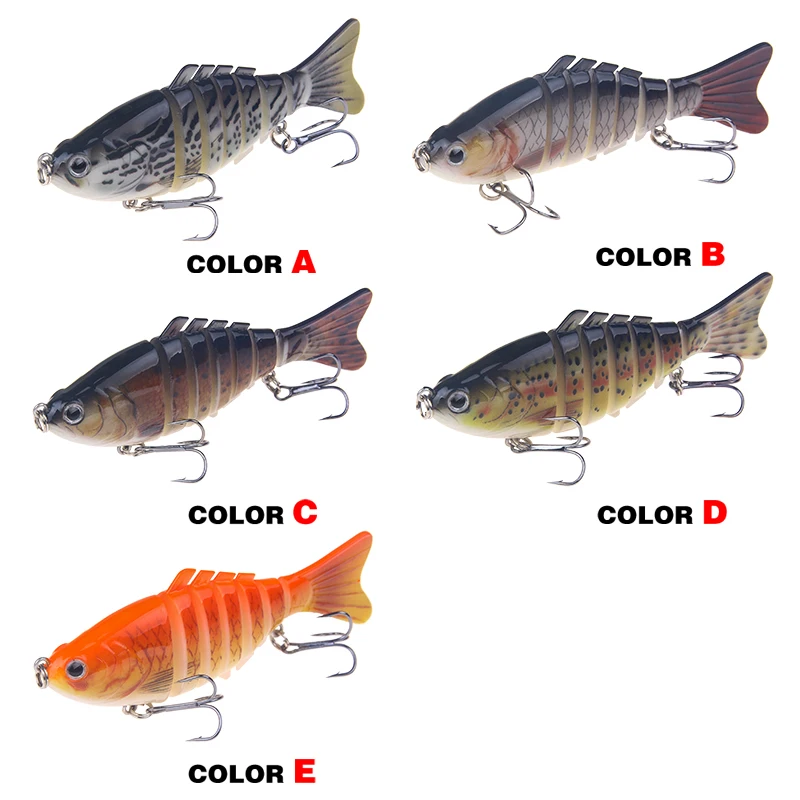 YTQHXY 1 шт. Swimbait рыболовная приманка качественная профессиональная жесткая 100 мм 16 г