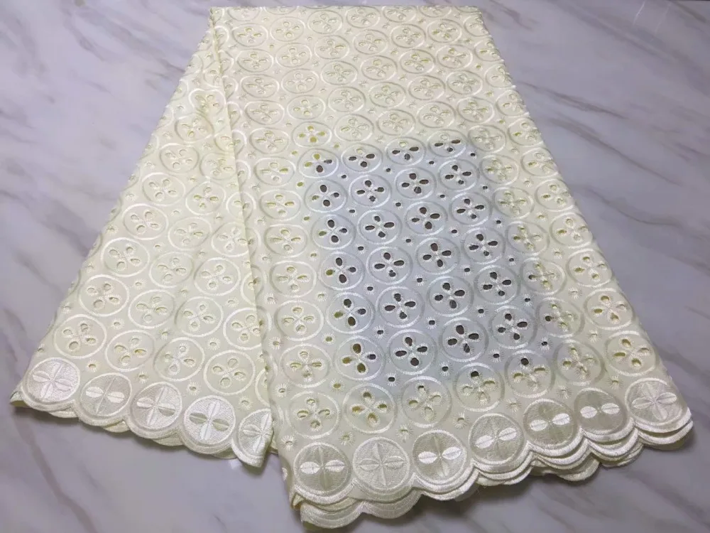 Элегантный бежевый польский хлопок для мужчин и женщин африканская кружевная