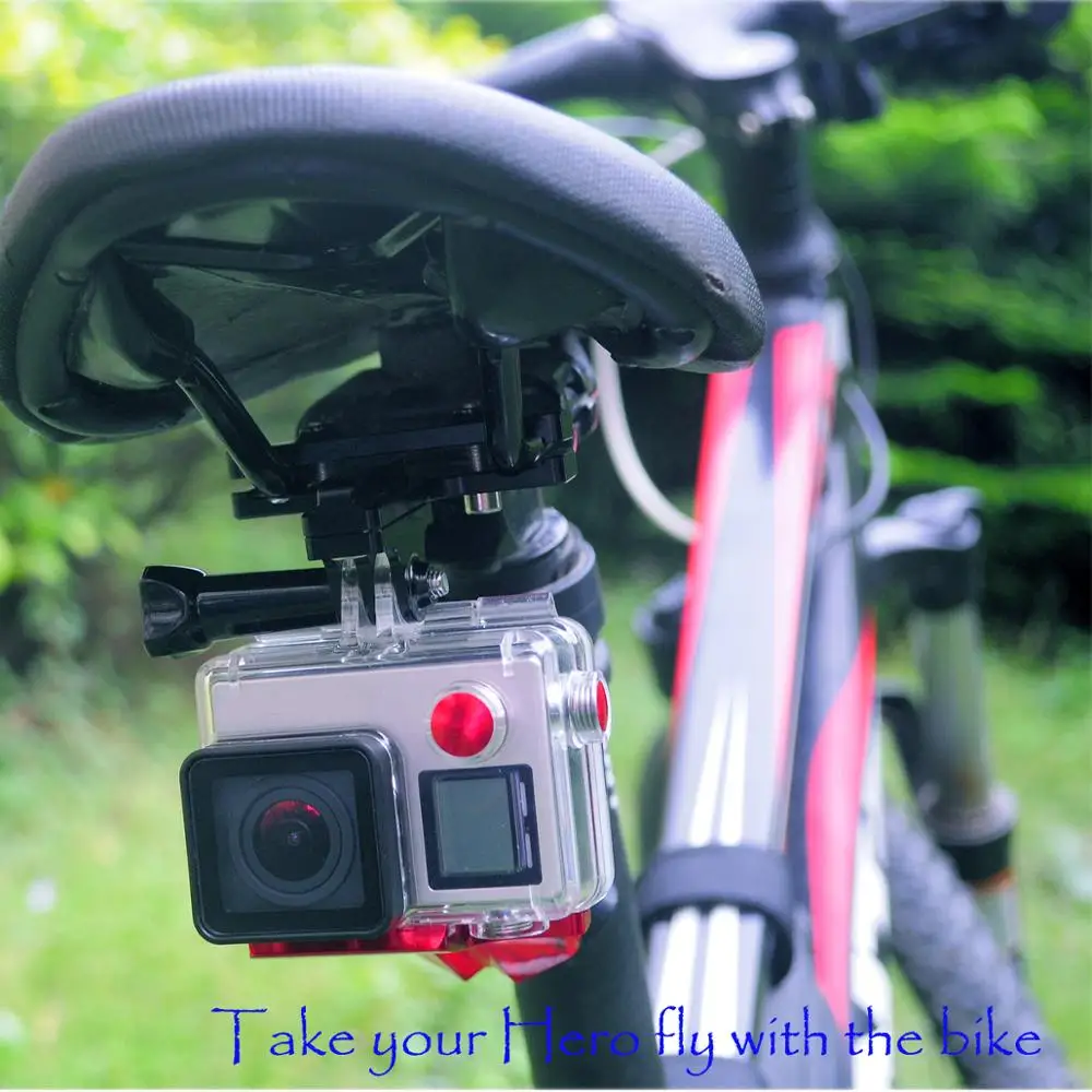 aluminium bike sitz berg bike fahrrad sattel stativ halter halterung adapter clamp für gopro hero 7 sjcam yi 4k sony action kamera free global sh