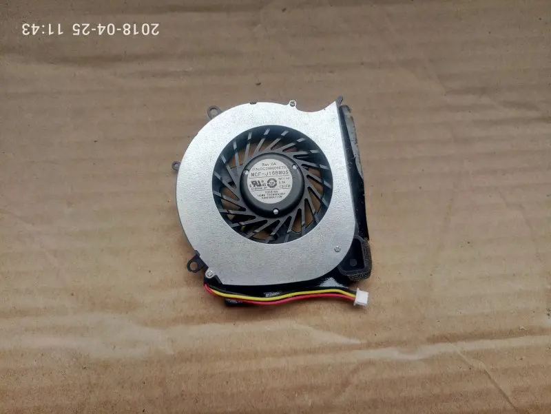 

2pcs CPU fan for HP DV3 DV3Z CQ35 laptop fan DV3 CQ35 fan AB6205HX-GE3 KJW10 MCF-J16BM05