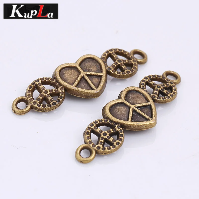 Kupla винтажные металлические брелоки для ювелирных браслетов Ретро Модные