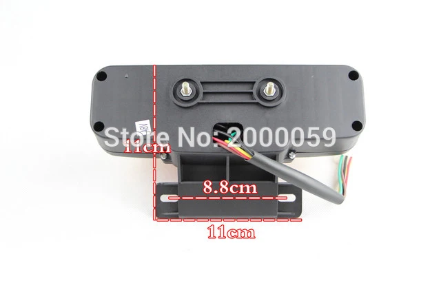 Универсальный Напряжение 12V 24V 36V 48V 60V Хвост светильник указатель поворота Задний
