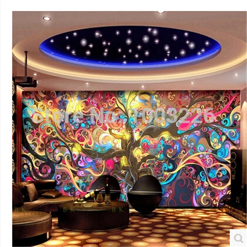 3D настенная бумага в классическом европейском стиле соломенная для гостиной