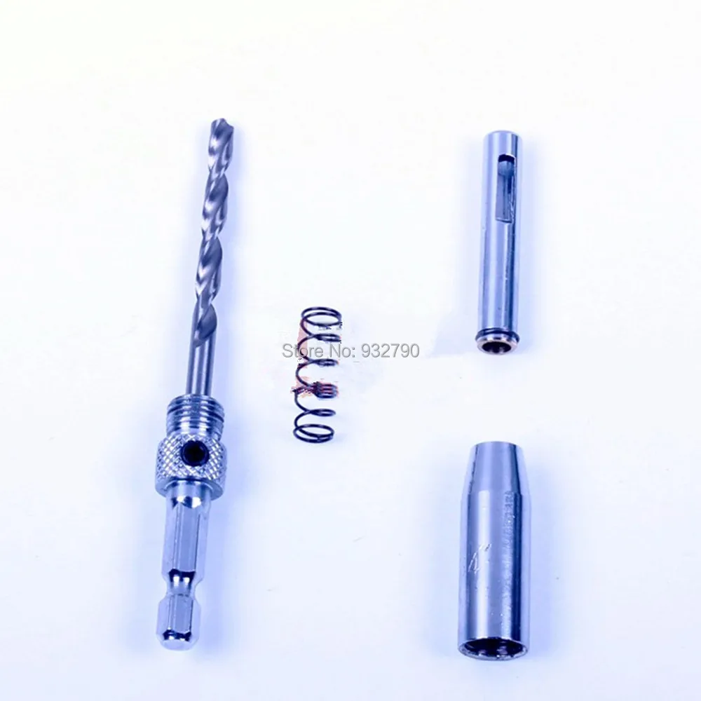 Новый 4 шт HSS Самоцентрирующийся шкаф дверная петля Аппаратные деревянные сверла