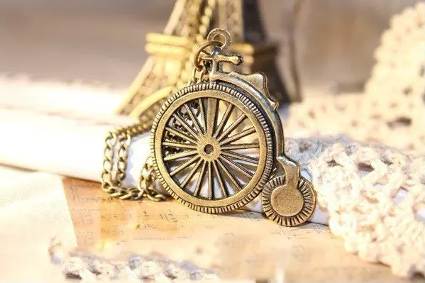 Hot Selling Free Shipping Fashion Vintage Traditional Bike Pendant Necklace N70 | Украшения и аксессуары